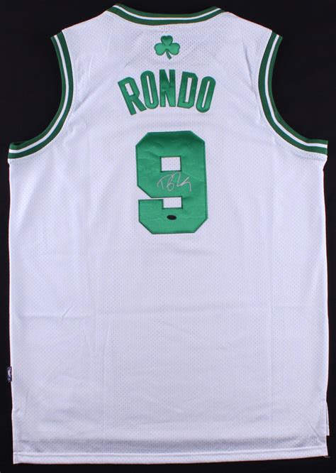 Rajon Rondo Signed Celtics Jersey (New England Picture COA) | Pristine Auction