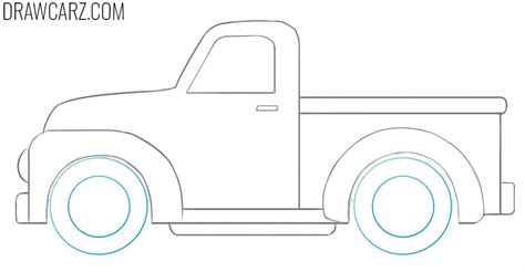 How to Draw a Truck for Kids Step by Step