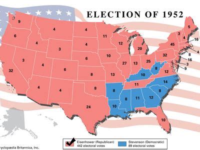 United States presidential election of 1952 | Eisenhower & Adlai ...