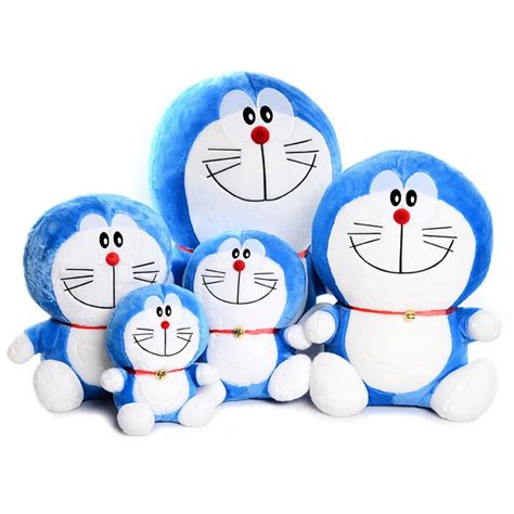 BSTAOFY Dropshipping 40CM Lovely Doraemon Dolls Baby Toys Blue Cat With ...