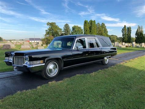 vintage 1970 Cadillac Superior hearse for sale