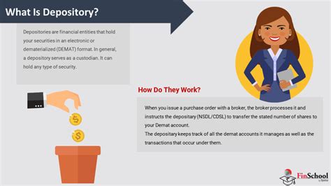 Learn What Are Depositories From Stock Market Course | Finschool