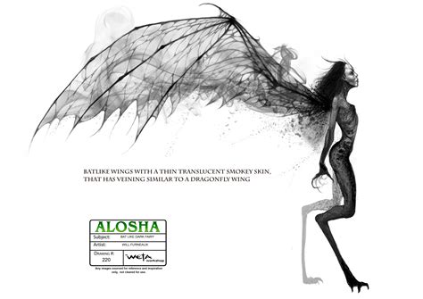 William Furneaux - Digital Sculptor/Artist - Alosha - Dark Fairy Concepts