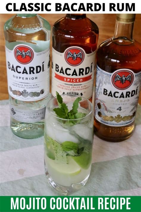 Classic Bacardi Mojito Cocktail Drink Recipe | dobbernationLOVES