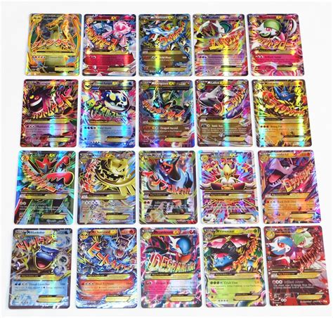 2017 Aug. Latest Pokemon Tcg Cards Gx Mega Ex Trading Cards English ...