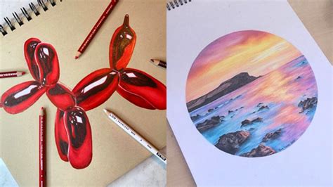 40+ Drawing ideas with colored pencils | Sky Rye Design