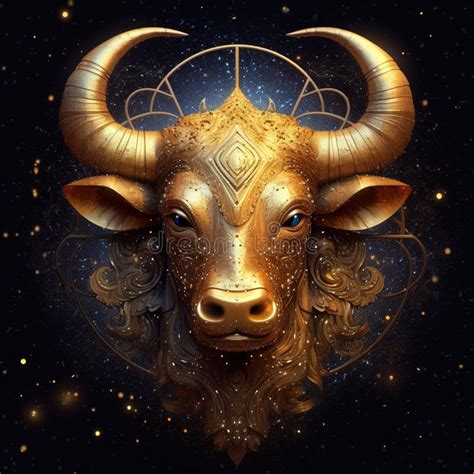 Taurus Bull Zodiac Sign Ai Generative Stock Illustrations – 285 Taurus ...