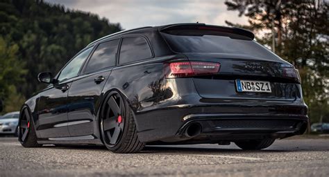 Black On Black Special Tuned Audi A6 ! | Audi a6, Audi wagon, Audi