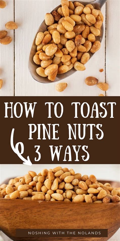 TOASTING PINE NUTS - 3 EASY WAYS! [Video] | Homemade snack crackers ...