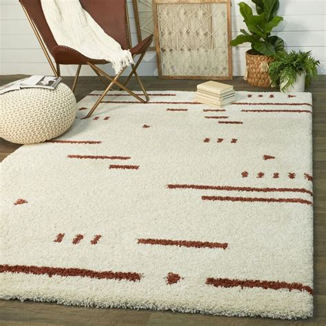 Dakota Fields Performance Rust/Burnt Orange Rug & Reviews | Wayfair