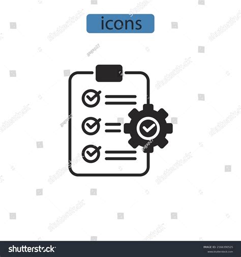 Management Icons Symbol Vector Elements Infographic Stock Vector (Royalty Free) 2166390525 ...