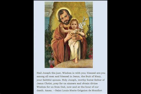 Quotes About St Joseph. QuotesGram