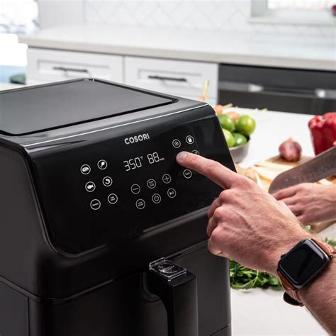 Cosori 5.8-Quart Black Programmable Air Fryer at Lowes.com