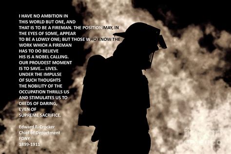 Firefighter Poem Photograph by Jim Lepard - Pixels