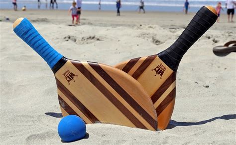 This Wood Paddle Ball Set is a Step Up from the Plastic One You’re Used To