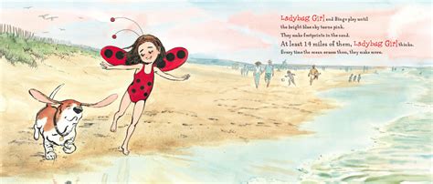 Ladybug Girl at the Beach: David Soman, Jacky Davis, David Soman: 9780803734166: Amazon.com: Books