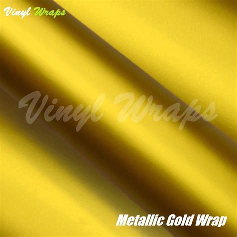 Metallic Gold Vinyl Wrap – vinylwraps