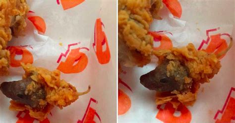 Woman Found A Fried Rat In Her Fast Food