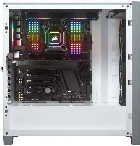 Corsair iCUE 4000X RGB White - Skroutz.gr