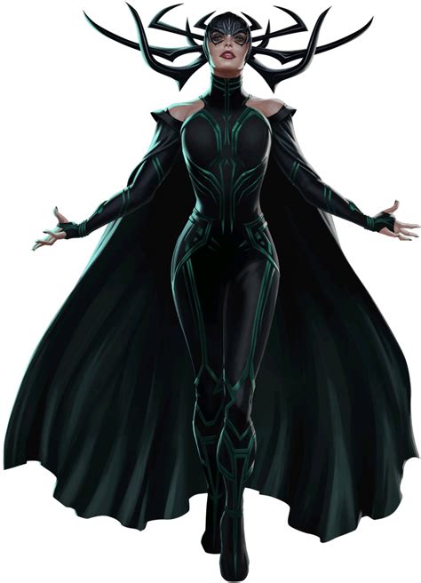 Hela (Marvel Puzzle Quest) render by Egg84 on DeviantArt