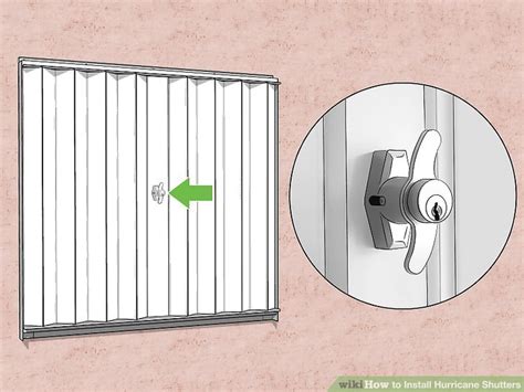 3 Ways to Install Hurricane Shutters - wikiHow