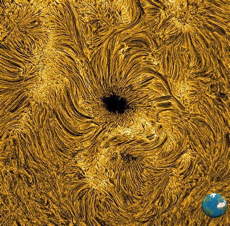 A sunspot the size of the Earth - Cosmos Magazine