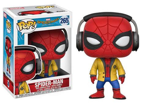 Funko Marvel Spider-Man Homecoming Funko POP Marvel Spider-Man Vinyl ...