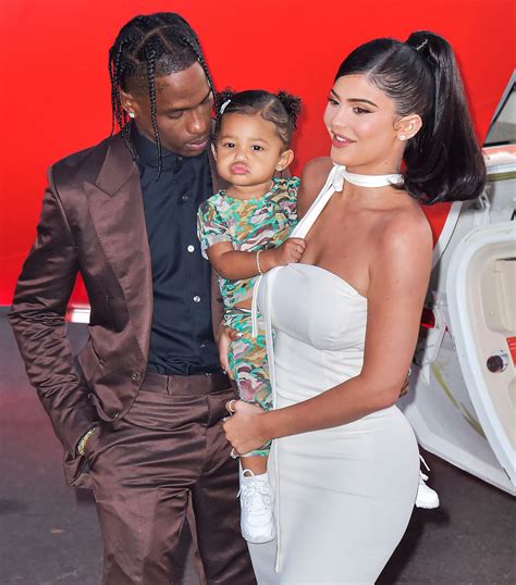 See Travis Scott's Daughter Stormi Adorably Crash His Instagram Live ...