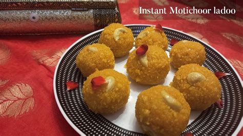 Motichoor Laddoo Recipe | Laddoo Recipe | बुंदी न पाडता बनवा दाणेदार स्वादिष्ट मोतीचूर चे लाडु ...