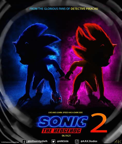 Sonic the Hedgehog 2 Movie poster | Sonic the Hedgehog Movie Poster ...