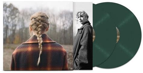 Taylor Swift - Evermore (Green 2LP With Bonus Tracks) – SMLXL Vinyl Shop