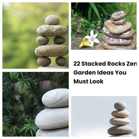 22 Stacked Rocks Zen Garden Ideas You Must Look | SharonSable