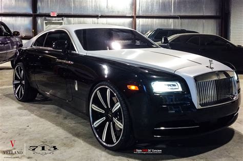 Two- Tone Rolls Royce Wraith Goes in Style with LED Headlights and ...