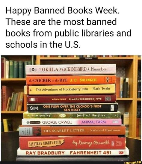 Happy Banned Books Week. These are the most banned books from public libraries and schools in ...