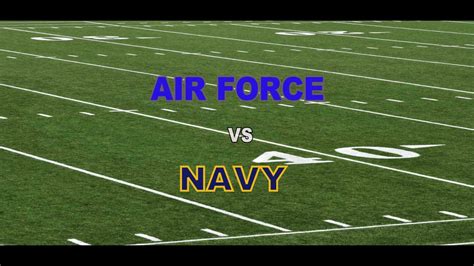 Navy vs Air Force - YouTube