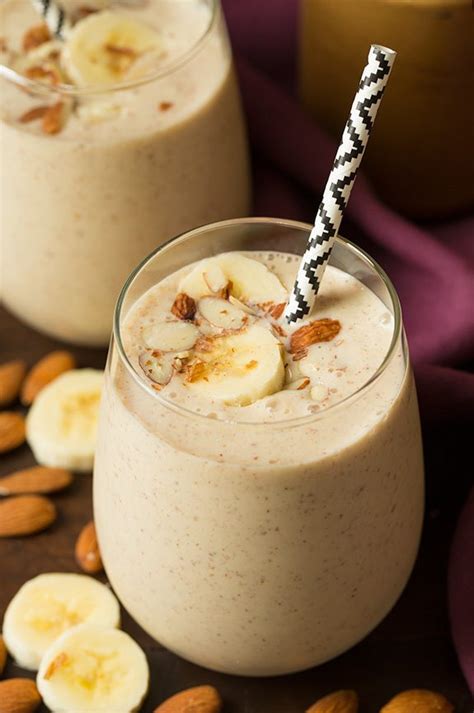 Banana Almond Flax Smoothie - Cooking Classy