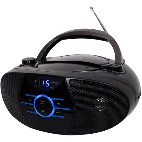 Portable Stereo Compact Disc Player with AM/FM Stereo Radio and Bluetooth - Walmart.com