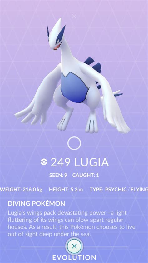 Lugia 🦅 | Lugia, Pokemon go, Pokemon