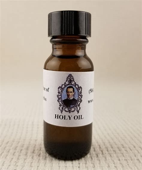 Holy Oil 1/2 oz. - The National Shrine of Blessed Francis Xavier Seelos