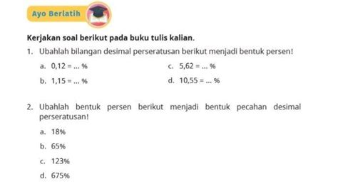 Kunci Jawaban Matematika Kelas 4 Halaman 82: Ubahlah Bilangan Desimal ...