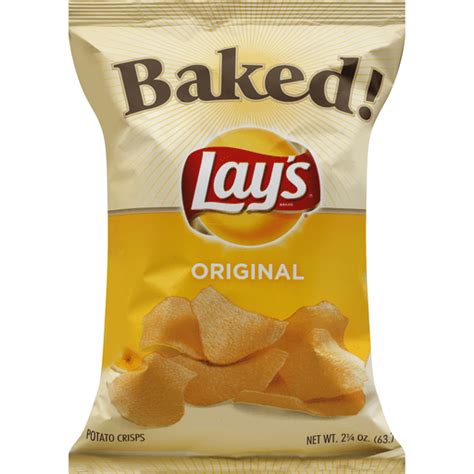 Lays® Oven Baked Original Potato Crisps 2.5 oz. Bag | Robert Fresh Shopping