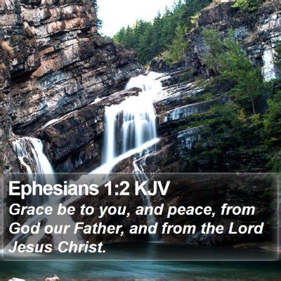 Ephesians 1 Scripture Images - Ephesians Chapter 1 KJV Bible Verse Pictures