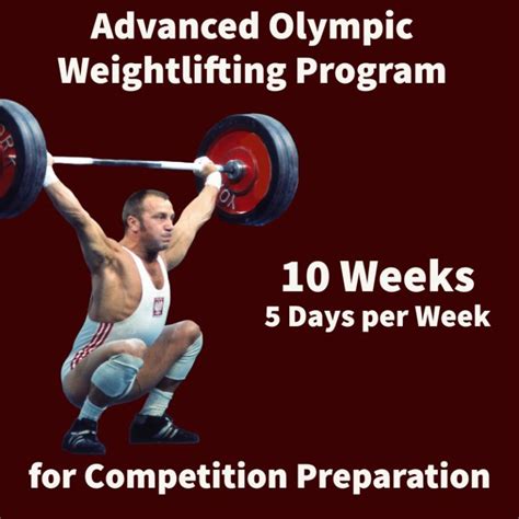 Program 4101, Olympic Weightlifting Program | Training Weightlifting