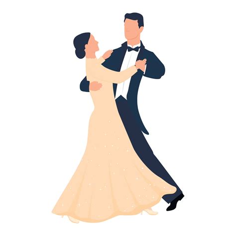 Waltz. Ballroom dancing. Foxtrot. Classical music. Wedding dance of the ...