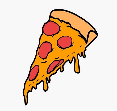 #tumblr #picsart #pizza #emoji #stickers #adesivos - Pizza Clipart, HD Png Download - kindpng