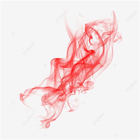 Red Smoke Effect PNG Transparent, Suspended Red Smoke Diffusion Effect, Rendering, Floating, Red ...