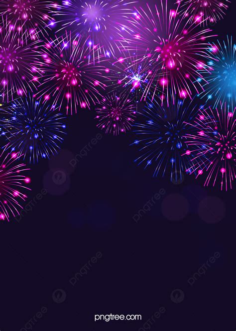 New Year Firework Party Celebration Background Wallpaper Image For Free ...