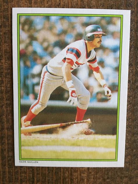 1986 Topps All Star Set #58 OZZIE GUILLEN ROOKIE CARD Chicago White Sox (NM-MT) in 2020 ...