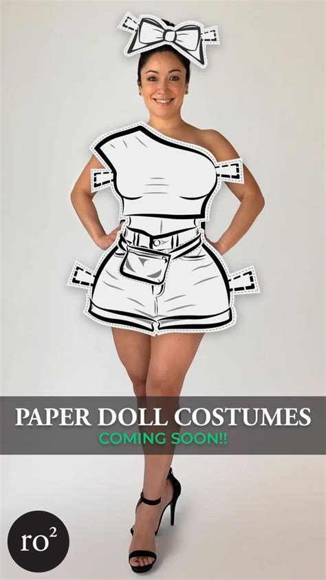 Paper Doll Costumes!! [Video] in 2020 | Paper doll costume, Costume party decorations, Halloween ...