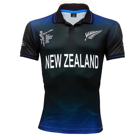 ICC Cricket World Cup'2015 New Zealand Team Jersey : ShoppersBD